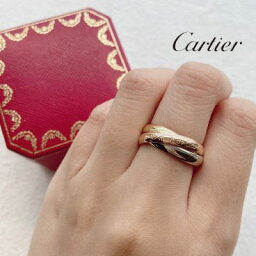 Cartier（カルティエ）トリニティリング　K18ゴールド