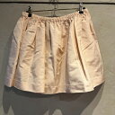 MiuMiu ミュウミュウ シルクスカート ピンク系 【代官山k12】【中古】【レディース】