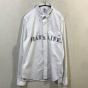 TAKAHIROMIYASHITA The Soloist. × J.PRESS タカヒロミヤシタ ザ ソロイスト J.プレス 20AW B.D shirt M ホワイト 【代官山K06】【メンズ】【中古】