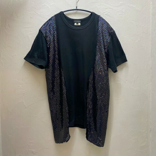 COMME des GARCONS HOMME PLUS　コムデギャルソンオムプリュス　スパンコールTシャツ　SIZE M　