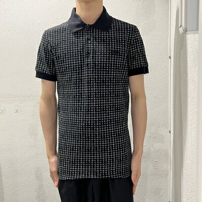 Bottega Veneta ボッテガヴェネタ 蝶々 半袖ポロシャツ SIZE 44.VZP60.168cm52kg 【表参道t03】【メンズ】【中古】