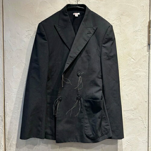 MASU エムエーエスユー MNFW-JK0202 テーラードジャケット ブラック size44 【代官山03】【中古】【メンズ】