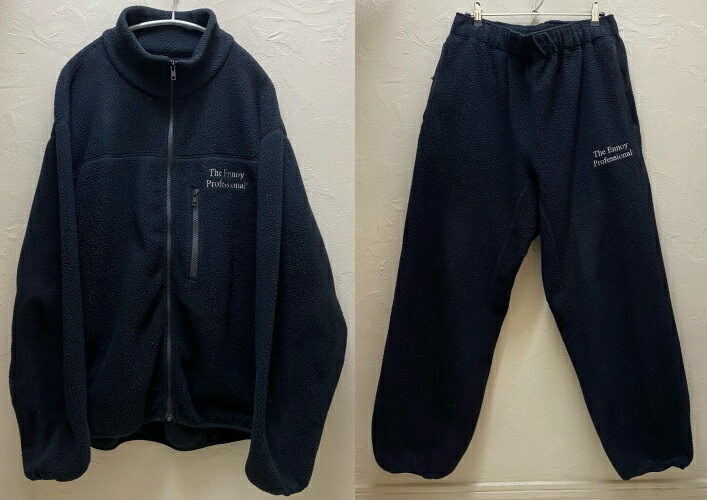 ENNOY　エンノイ 22AW　Polartec City Fleece BLACK　ジャケット　パンツ　セットアップ SIZE L 【代官山04】【メンズ】【中古】のサムネイル