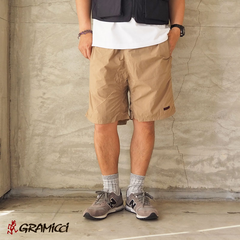 GRAMICCI グラミチ ショーツ メール便可 水陸両用 PACKABLE G-SHORTS 2051-KNJ メンズ レディース ハーフパンツ パッカブル 水着 海パン 短パン ショートパンツ ショート ギアショーツ アウトドア アメカジ キャンプ クライミング ナイロン