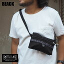 BATTLE LAKE バトルレイク RAINBOW FANNY PACK レインボー ファニー パック BTLF01ボディバッグ サコッシュバッグ サコッシュ メンズ レディース サブバッグ ポーチ バッグ 斜めがけ 軽い 小さめ おしゃれ カジュアル USA アメリカ製 黒 ブラック