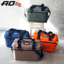 AO Coolers エーオークーラーズ クーラーバッグ 24パック キャンバス ソフトクーラー AO24 H14LLクーラーボックス 23L アウトドア キャンプ クーラー ソフト トート ショルダー バッグ 保冷 BAG おしゃれ