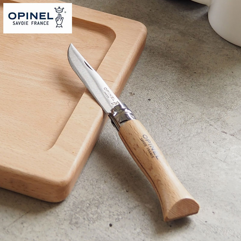 OPINEL オピネル ナイフ ステンレス #6 230607 ブレード 73mm フォールディングナイフ キャンプ アウト..