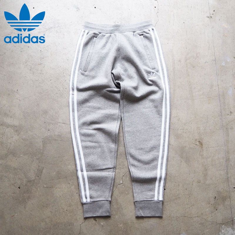 adidas Originals アディダス オリジナルス フリースパンツ 黒 3 STRIPES PANTS 14244 パンツ メンズ レディース スウェットパンツ スウェット 下 三本ライン 黒 ブラック イージーパンツ ジョガーパンツ ジャージ 下 トラックパンツ スポーツ おしゃれ