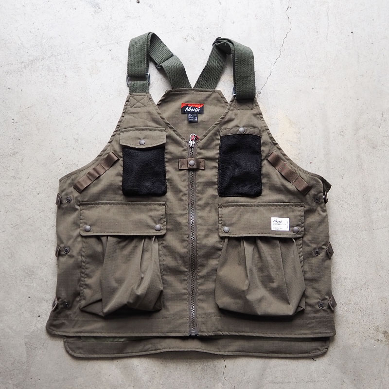 ナンガ ベスト NANGA TAKIBI RIPSTOP FIELD VEST N11D 焚火 難燃 タキビ リップストップ フィールドベスト 難燃素材 焚き火 キャンプベスト アウトドアベスト 焚き火ベスト キャンプ アウトドア ギア 釣り フィッシング 登山