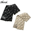 ナンガ マフラー ダウン NANGA メンズ レディース ONION QUILT DOWN MUFFLER NA2243-3C302 オニオンキルト ダウンマフ...