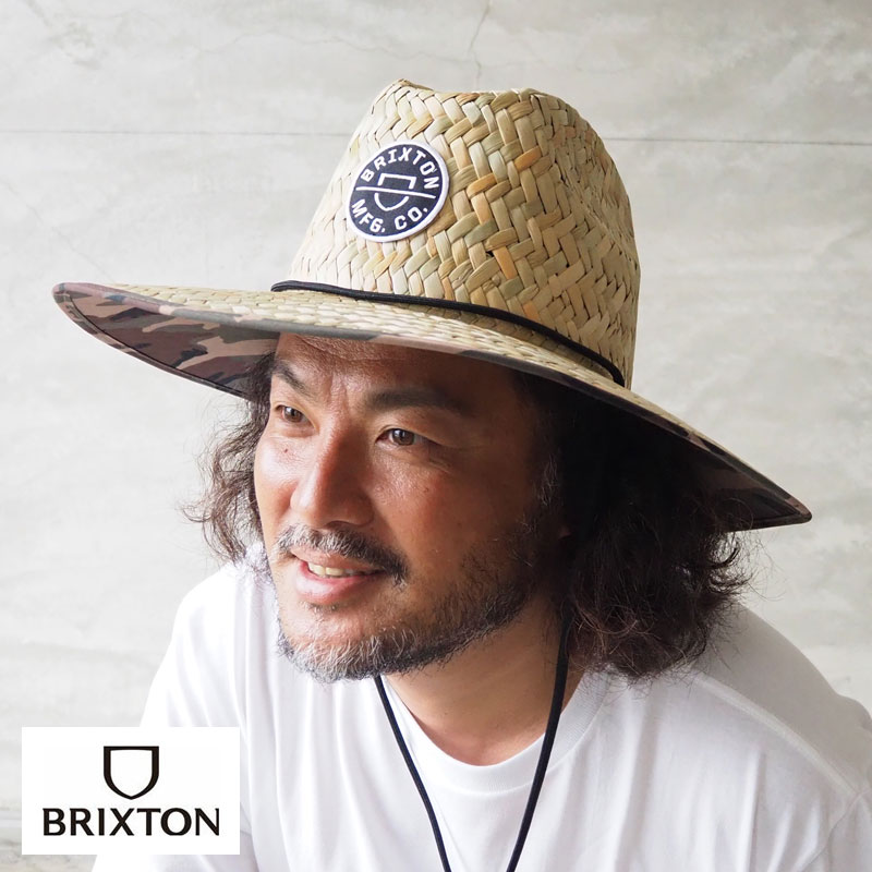 ▲ その他の『 BRIXTON ブリクストン 』のアイテム一覧を見るブランド BRIXTON ブリクストン 商品名 CREST SUN HAT ブランド説明 ブリクストンは2004年にカリフォルニア州ロサンゼルスの南部オーシャンサイドにてスタートしたアパレルブランド。 キャップを中心にTシャツ、ジャケットなどクオリティの高いアイテムを展開し、サーファー、スケーター、スノーボーダーから圧倒的な支持を得る。 製品説明 定番のCRESTロゴのパッチを真ん中に落とし込んだストローハット。ブリム裏にはカモ柄のライニングを施し、ハットリーシュをインストール。夏の日差しをカットし、ナチュラルカラーのストローとライニングが映える夏の主役。 注意点 ※こちらの商品は北海道・沖縄・離島への配送は不可です。 size 頭囲い S/Mサイズ 約56-58cm L/XLサイズ 約60-62cm