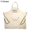 Y's Dream ワイズドリーム バッカブルエプロン 1colors (YD-20619) AW16Z NO IMAGE