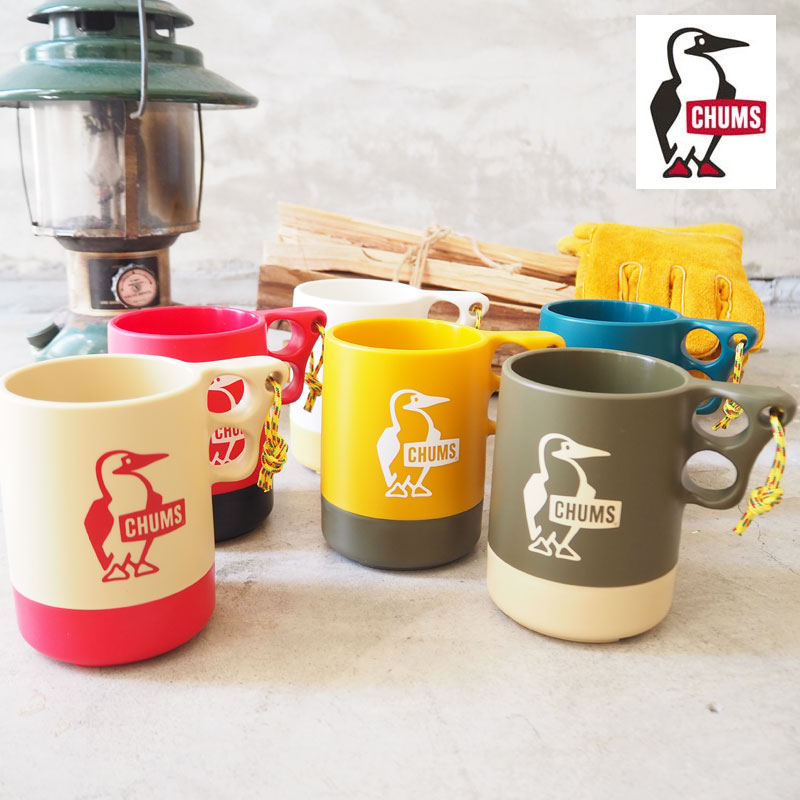 CHUMS チャムス マグカップ CAMPER MUG CUP Large CH62-1620 マグ カップ コップ 大容量 耐熱 アウトドア キャンプ プラスチック スタッキング キャンプ用品 カラフル おしゃれ かわいい 大きめ BBQ バーベキュー レジャー フェス