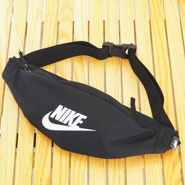NIKE ナイキ ウエストバッグ NK HERITAGE WAISTPACK DB0490 バッグ 鞄 ヘリテージ ウエストパック ボディバッグ ヒップバッグ 小さい 小さめ コンパクト ロゴ ブランド ポーチ ウエストポーチ シンプル スポーツ スポーティー ランニング フェス 黒 ブラック