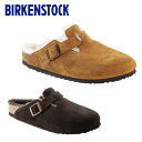 BIRKENSTOCK ビルケンシュトック BOSTON FELL ファーサンダル 1001141-1006409 ビルケン レディース サンダル 秋 BIRKEN クロッグ ボストン ふわふわ 暖かい ファー クロッグサンダル ミンク モカ 靴 シューズ 定番 人気