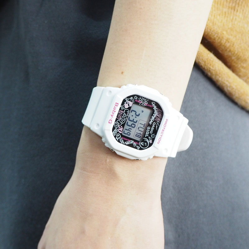 CASIO カシオ G-SHOCK ジーショック 腕時計 BGD-560SK-1JF BGD-560SK-4JF BGD-560SK-7JF BGD-560SK-1JF BABY-G ベビージー ベイビージー 時計 ウォッチ デジタル レディース 白 ホワイト 黒 ブラック 耐衝撃 防水 ブランド おしゃれ かわいい ギフト プレゼント