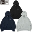 NEWERA ニューエラ パーカー 裏毛 オーバーサイズド スウェット プルオーバー フーディー 1375537 メンズ レディース OS SWEAT PO HOODIE CLACOL スウェットパーカー ストリート アメカジ 黒 グレー ネイビー XL XXL