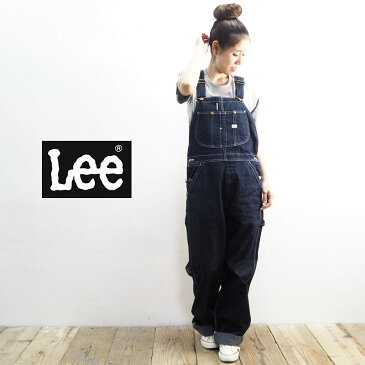 Lee リー オーバーオール LM7254-500 (LM4254-500)サロペット メンズ レディース オールインワン つなぎ デニム AMERICAN RIDERS OVERALLS アメリカンライダース 大きいサイズ L XL おしゃれ アメカジ カジュアル ワーク ゆったり ルーズ ネイビー