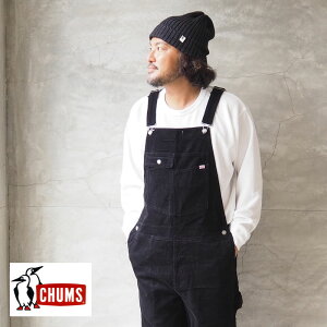 CHUMS チャムス オーバーオール All Over The Corduroy Overall CH03-1243 メンズ レディース コーデュロイ つなぎ ツナギ サロペット オールインワン ワーク カジュアル アウトドア アメカジ ブランド おしゃれ ブラック カーキ