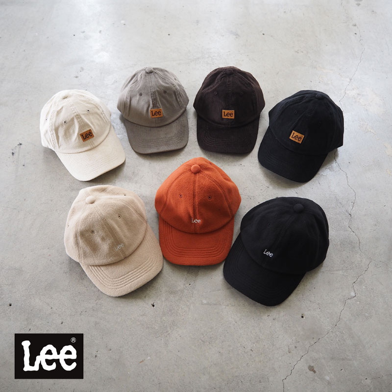 リー キャップ Lee LOGO CAP 2 LA0388-2 帽子 メンズ レディース ロゴ キッズ コーデュロイ フリース ワンポイント シンプル おしゃれ カジュアル アメカジ ワーク ブランド バックストラップ アジャスタブル サイズ調整可能