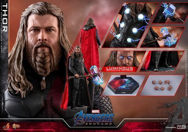 「新品・在庫」 Hottoys ホットトイズ　MMS557 - 『アベンジャーズ／エンドゲーム』ソー　1／6スケールフィギュア Avengers: Endgame - Thor