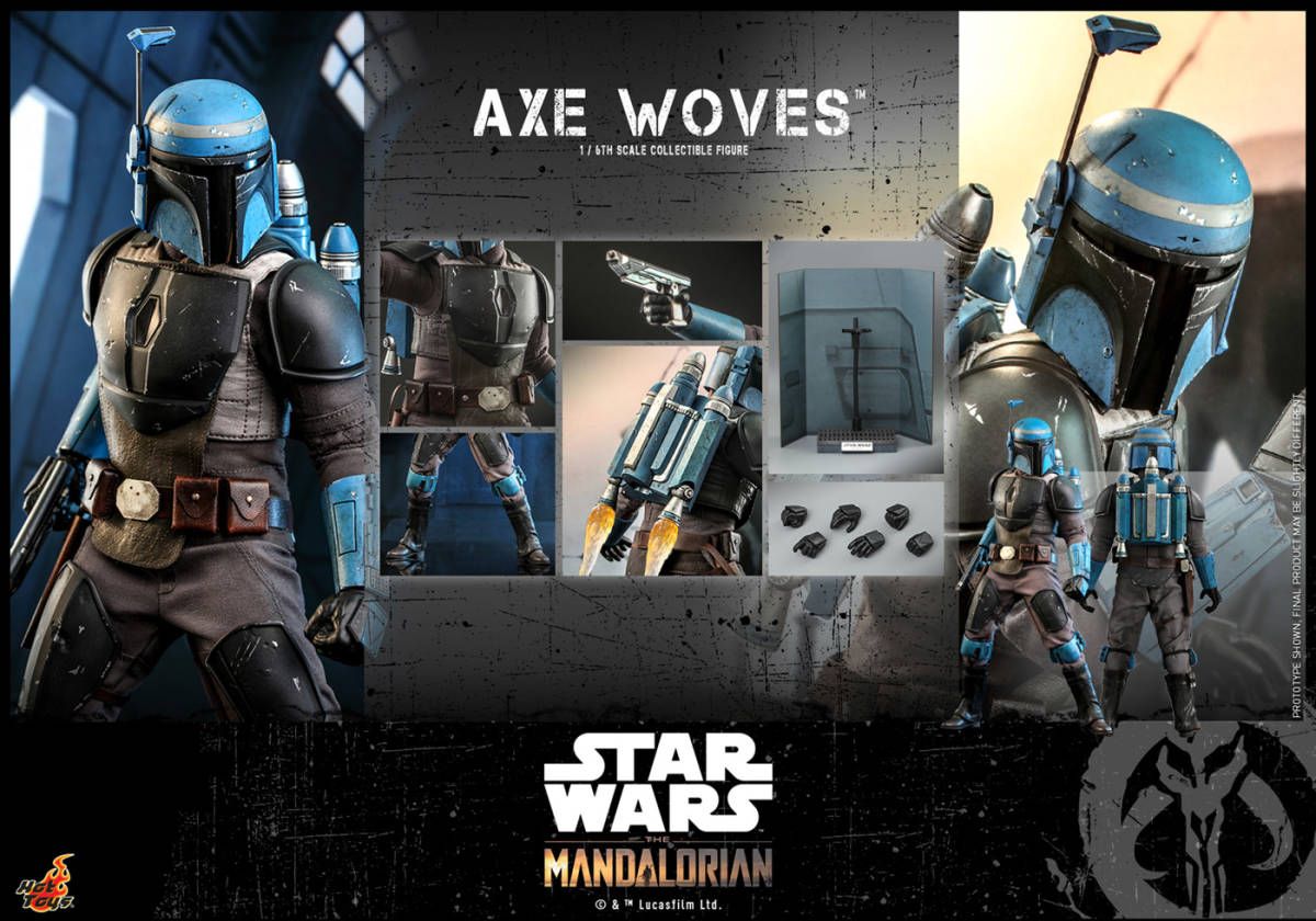 「新品 在庫」 ホットトイズ HOTTOYS TMS070『マンダロリアン』アックス ウォヴス STARWARS スター ウォーズ