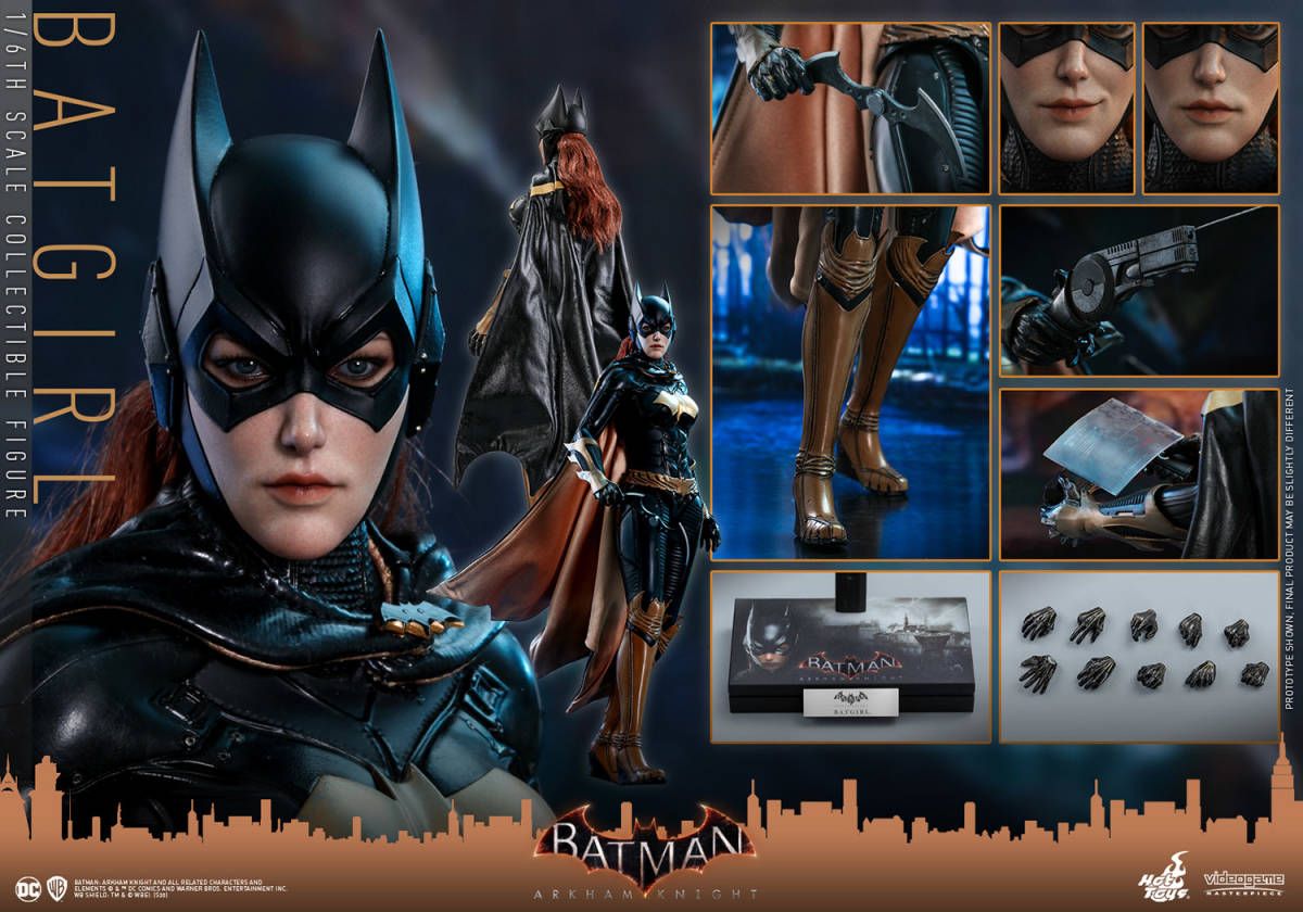 「新品 在庫」Hottoys ホットトイズVGM40『バットマン：アーカム ナイト』 バットガール 1/6 スケールフィギュア Batman Arkham Knight - Batgirl