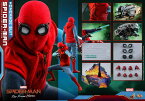 「新品・在庫」Hottoys ホットトイズ　MMS552『スパイダーマン：ファー・フロム・ホーム』スパイダーマン（ホームメイド・スーツ版） 1／6スケールフィギュア Far From Home - Spider-Man (Homemade Suit Version)