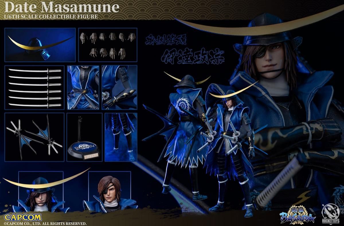 「新品・在庫」ROCKETTOYS ROC-001 伊達政宗 DATE MASAMUNE　戦国BASARA