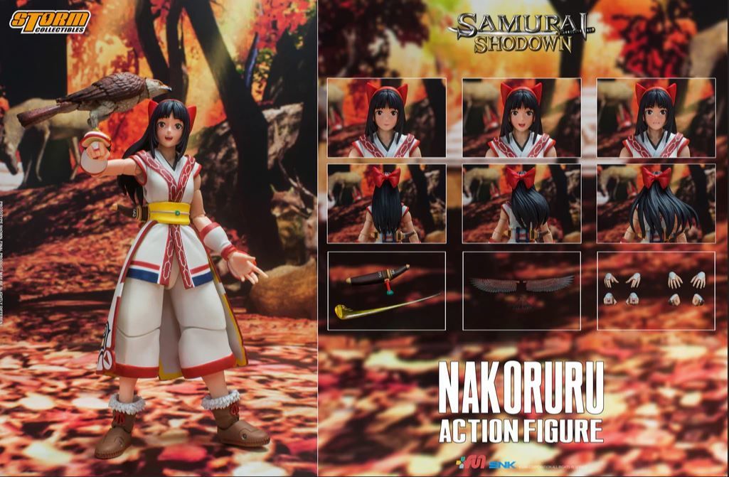 「新品・在庫」 Storm Collectibles 1/12スケール サムライスピリッツ ナコルル Smaurai Shodown NAKORURU