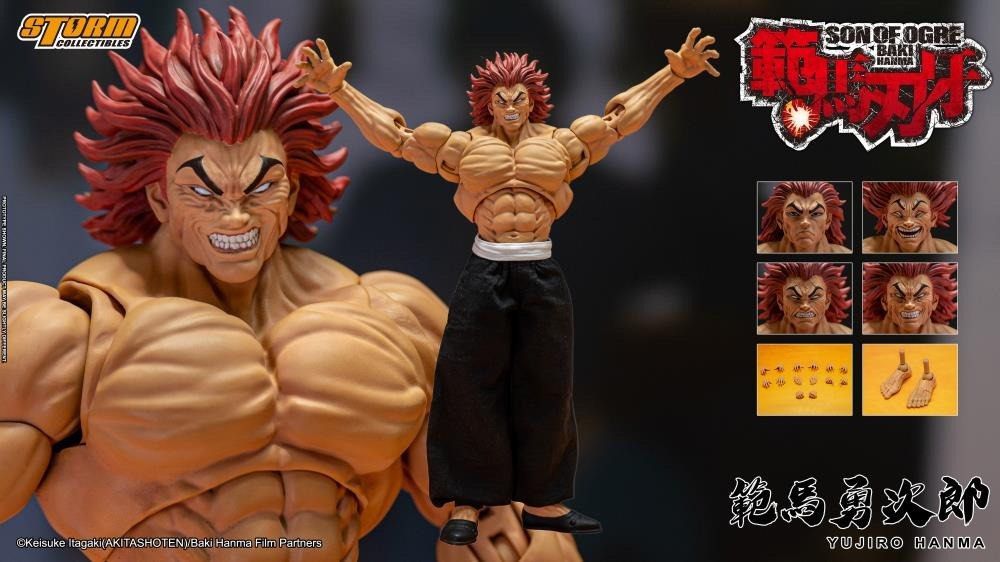 「新品 在庫」Storm Collectibles 範馬勇次郎 Yujiro Hanma バキ 1/12 フィギュア