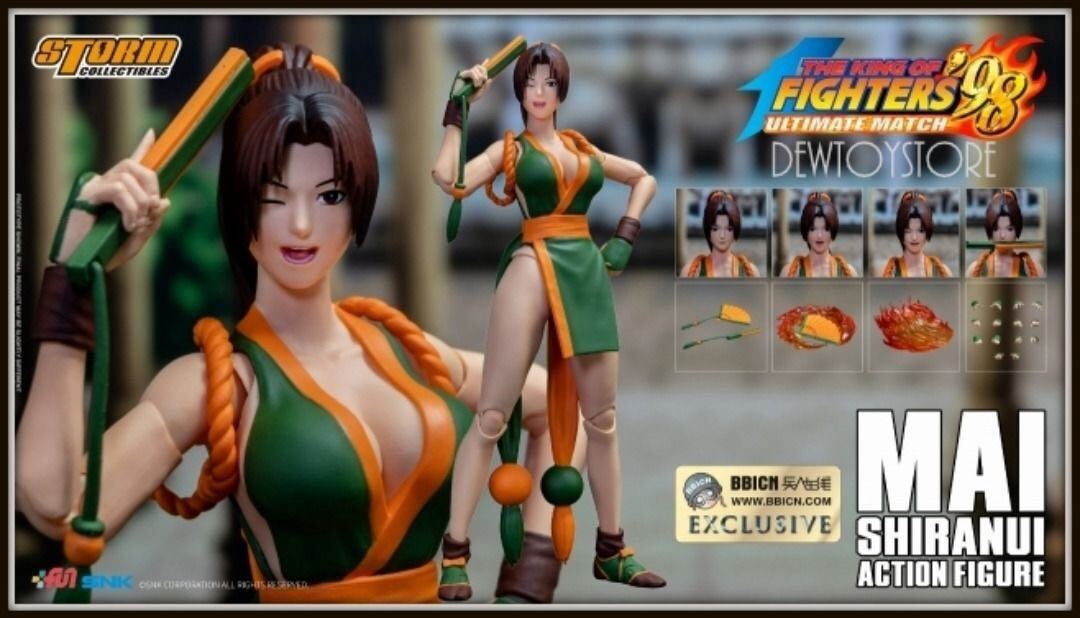 「新品・在庫」Storm Collectibles KOF 1/12 MAI SHIRANUI ザ・キング・オブ・ファイターズ '98 不知火舞 BB1CN 限定版