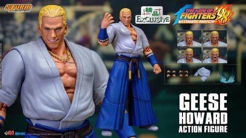 「新品 在庫」Storm Collectibles THE KING OF FIGHTERS ’98 ULTIMATE MATCH GEESE HOWARD ACTION FIGURE ザ キング オブ ファイターズ 039 98 アルティメットマッチ アクションフィギュア ギース ハワード 1/12 フィギュア