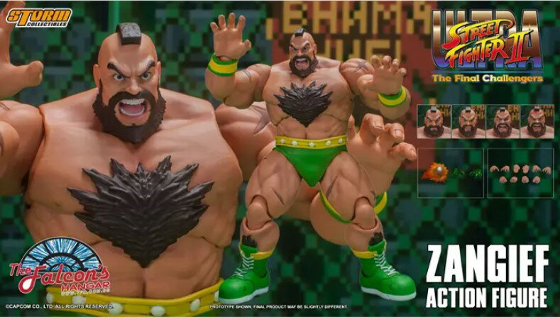 「新品・在庫」Storm Collectibles ULTRA STREET FIGHTER II THE FINAL CHALLENGERS - ZANGIEF ストリートファイターII ザ・ファイナルチャレンジャーズ ザンギエフ 1/12 Falcon フィギュア