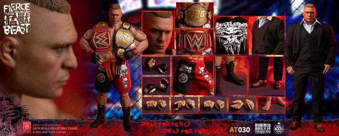 「新品 在庫」Onetoys World box OT013 ブロック レスナー Brock Lesnar 1/6 MMA WWE UFC チャンピオン