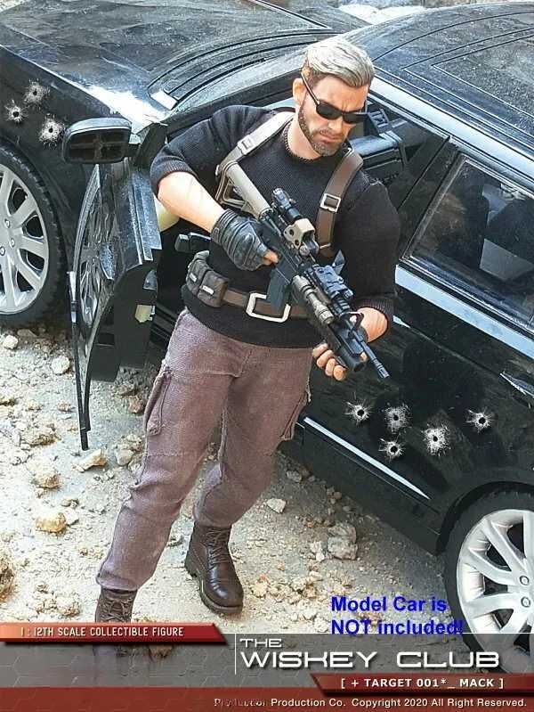 「新品・在庫」　Bigaddict WHISKY CLUB MArc タイラー レイク 命の奪還 1/12フィギュア