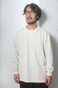 SCAPA 《メガネユーザー必見》【Et baas CAPABLE Waffle L/S-T】エバース L/S ワッフルTシャツ（メガネ拭き 付き ）(