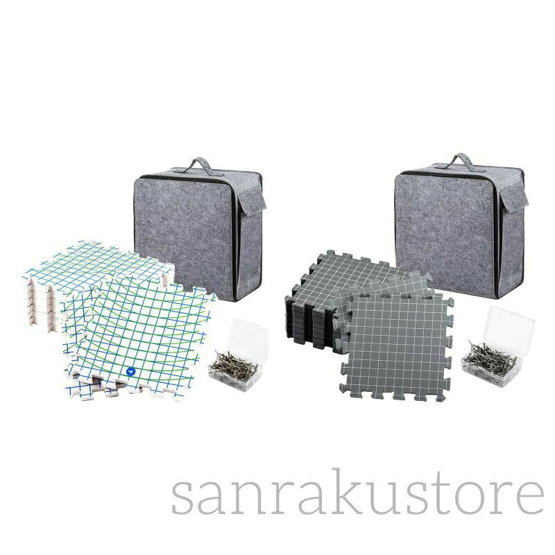 商品紹介【商品名】ブロッキングボード用 編み物ブロッキングマット グリッド付き 編み物・かぎ針編み対応 DIY用【材質】EVA素材【サイズ】マット:約32cm×32cmバッグ:約33cm×33.5cm×19cm【用途】編み物やかぎ針編み作品の形を整えるブロッキング作業用。DIY、刺繍、手芸クラフトなどの作業時にも使用可能。【特徴】グリッドプリント付きで位置決めがしやすい設計。軽量で扱いやすく、持ち運びや保管にも便利。丈夫な素材を使用し、繰り返し使用可能。初心者から編み物愛好家まで幅広く対応。【セット内容】マット×9枚Tピン×1箱バッグ×1個【使用上の注意】手作業による測定のため、サイズに多少の誤差が生じる場合があります。モニター環境により、実際の色味と異なる場合があります。ブロッキングボード用 ブロッキングマッ 手芸 クラフト 生地 道具 キット 編物道具 その他 続々登場 白 グレー