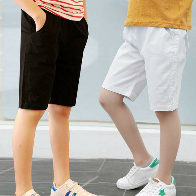 乐天商城 - 子ども ハーフパンツ ゆったり 夏 男児 半ズボン コットン 女の子 ワイドパンツ 五分丈 薄手 ショートパンツ 男の子 5分丈パンツ 女児