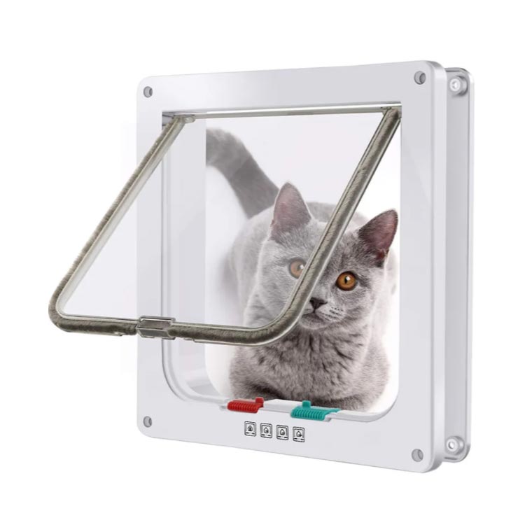 小型犬用 ペットドア 出入り口 猫ドア キャットドア 扉 猫用ドア ペット用 ドア 猫...