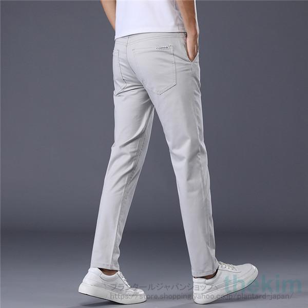 ゴルフウェア メンズ ストレッチ パンツ 春秋 夏 通気 ゴルフパンツ ズボン ロング カジュアル 男性用 紳士 プレゼント