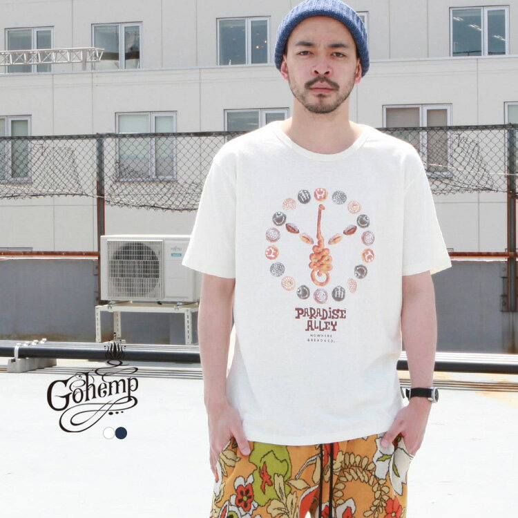 ゴーヘンプ GO HEMP gohemp トップス Tシャツ PARADISE ALLEY BREAD & CO. BASIC S/S TEE