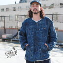 ゴーヘンプ GO HEMP gohemp アウター ジャケット MOUNTAIN RANGE JACKET / INDIGO PATCHWORK