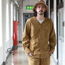 GOWEST ゴーウエスト go west トップス シャツジャケット 50'S BS SHIRTS / C/N TWILL SUNNY DRY WASHER