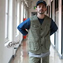 GOWEST go west ゴーウエスト トップス ベスト UNBURNING VEST / BURBERRY CLOTH -PROBAN_ FINISHED