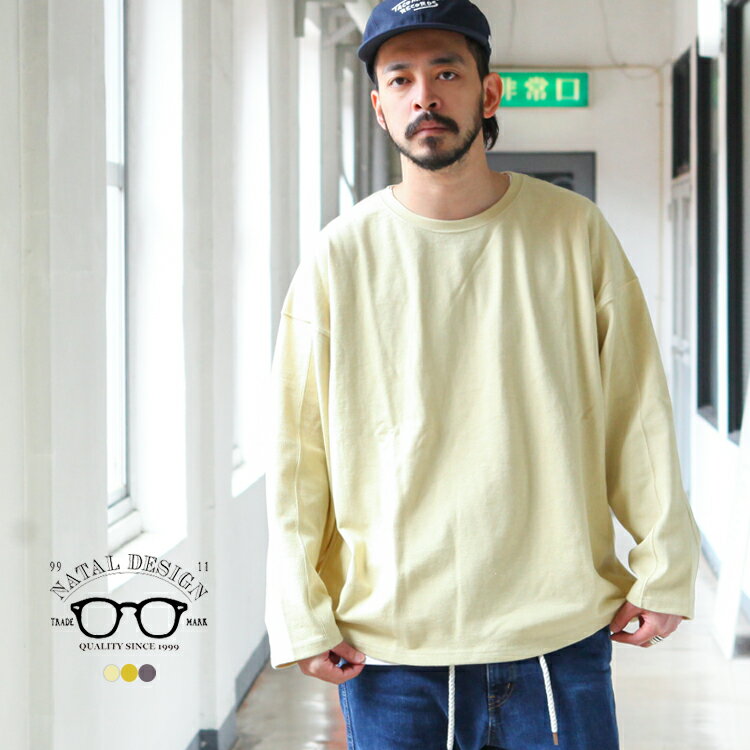 ネイタルデザイン NATAL DESIGN Tシャツ ロンT トップス HEMP LONG SLEEVE TEE WIDE 3 2024SS