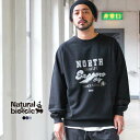 ナチュラルバイシクル Naturalbicycle トップス スウェット NORTH Raglan Crew Sweat 2024AW
