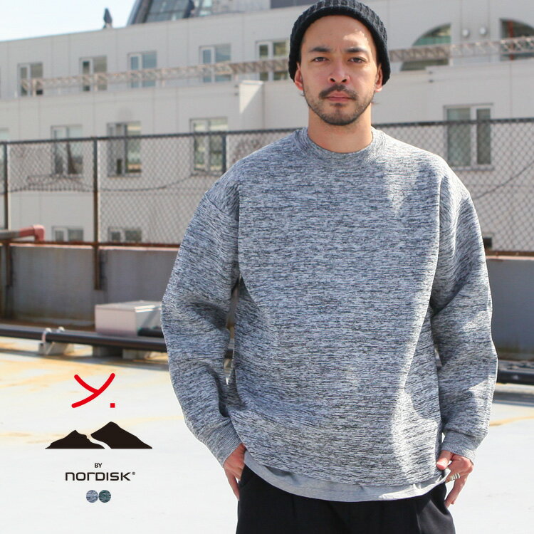 ワイ ドット バイ ノルディスク Y(dot) BY NORDISK トップス ニットプルオーバー MIX KNIT CREW NECK P/O