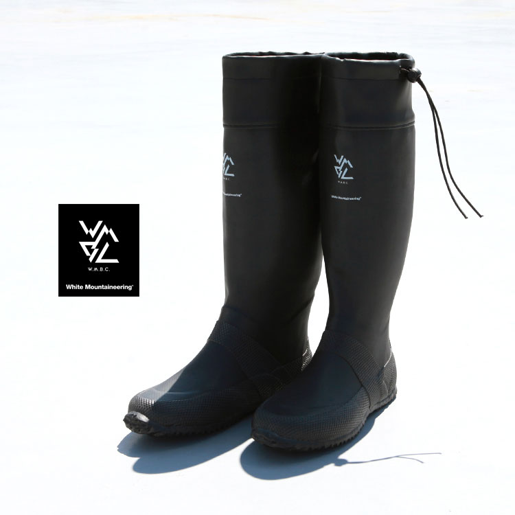 White Mountaineering ホワイトマウンテニアリング W.M.B.C レインブーツ シューズ 長靴 PACKABLE RAIN BOOTS