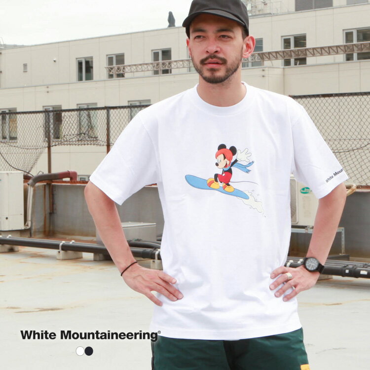 ۥ磻ȥޥƥ˥ White Mountaineering T ȥåץ Disney DESIGN T-SHIRT